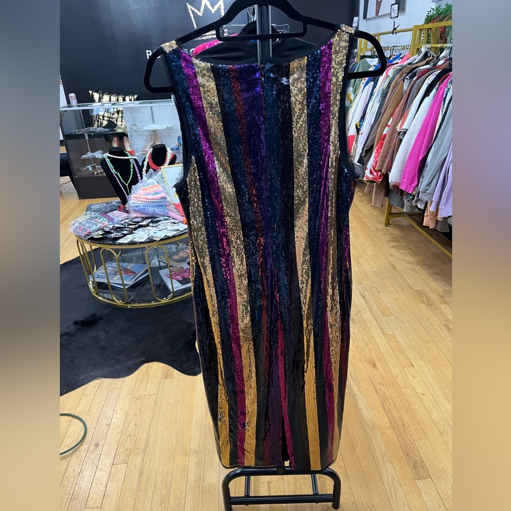 BEAUTIFUL Rachel Zoe sequined dress